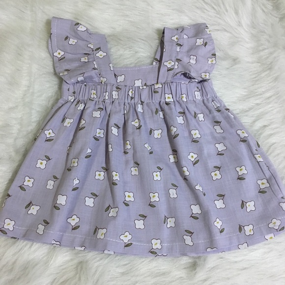 Girl’s Summer Blue Shirt and Shorts - Picture 3 of 4